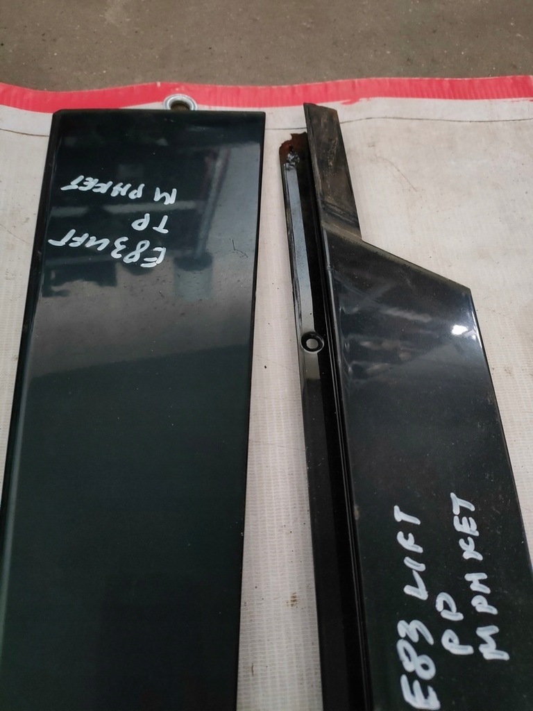 фото №9, Bmw x3 e83 lift накладки shadow line