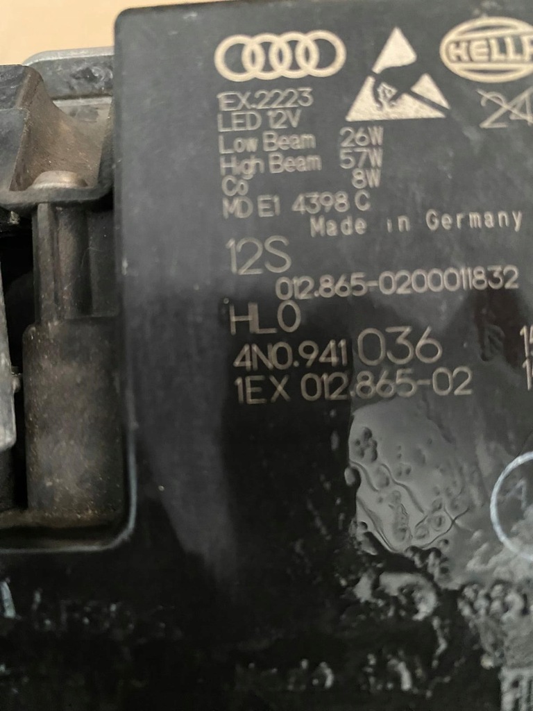 фото №5, Kompletny перед audi a8 d5 europa