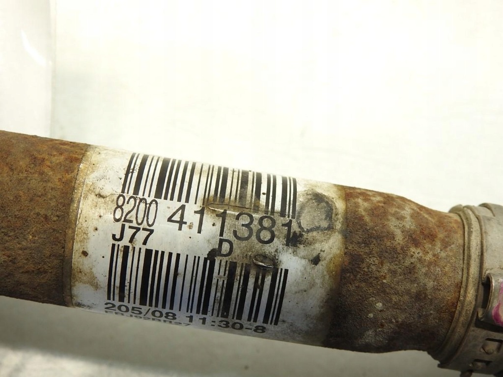 фото №5, Привідний вал лівий перед renault clio iii 1.5 dci напівавтомат 8200411381
