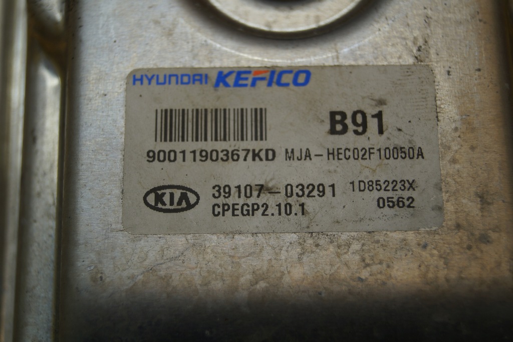 фото №7, Бортовий комп'ютер модуль kia picanto iii 39107-03291