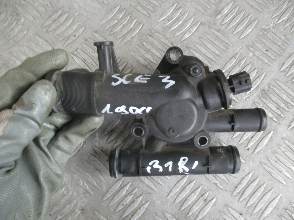 фото №1, Корпус термостата renault scenic iii 1.9 dci 09-13r 8200641387