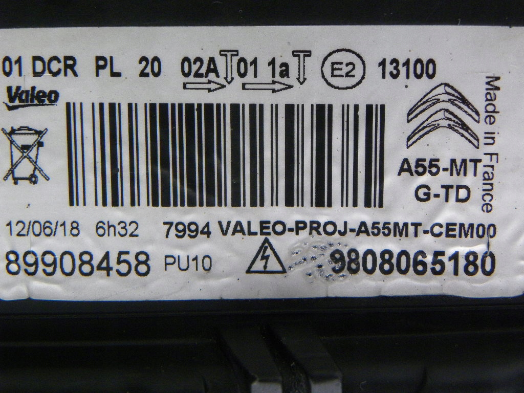 фото №7, Citroen ds-3 lift лампа ліва full-led,maska, бампер передній