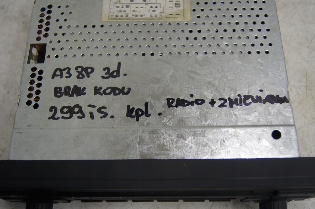 фото №11, Радио cd + чейнджер audi a3 8p 3d