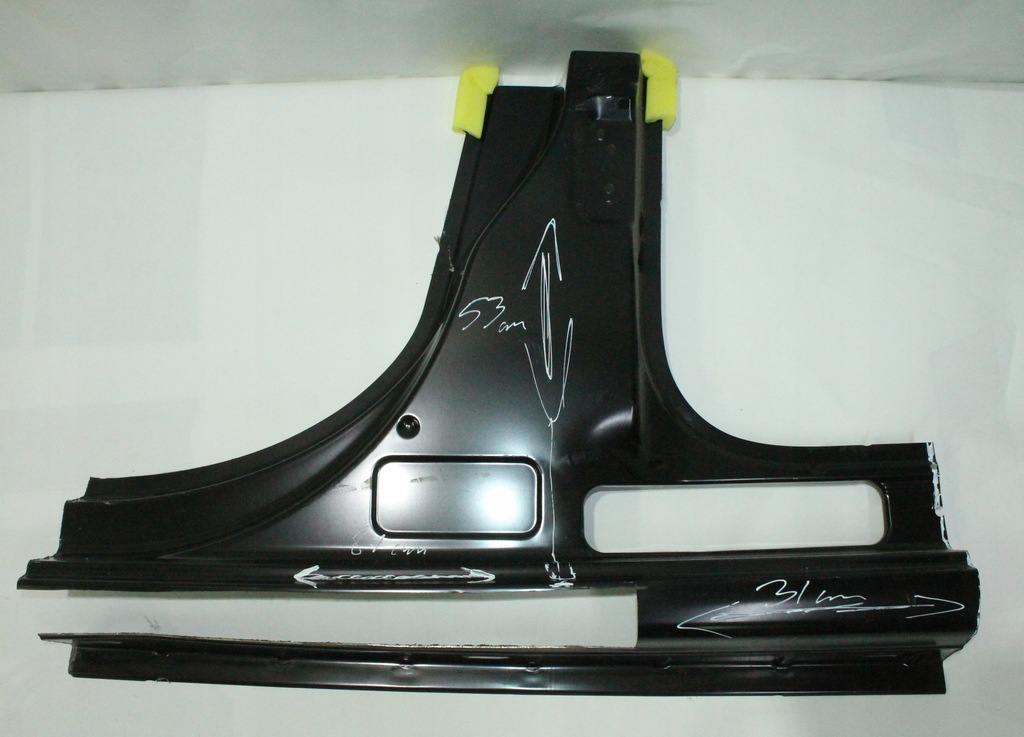 фото №1, Berlingo iii partner 08 левый порог блок двигателя обшивка