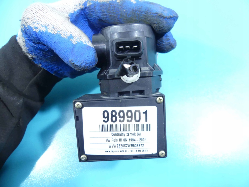 фото №7, Помпа центрального замка vw polo iii 6n 1l086227a