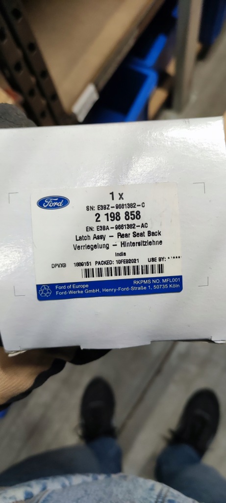 фото №2, Крепление задний сиденье правый ford ecosport ka plus