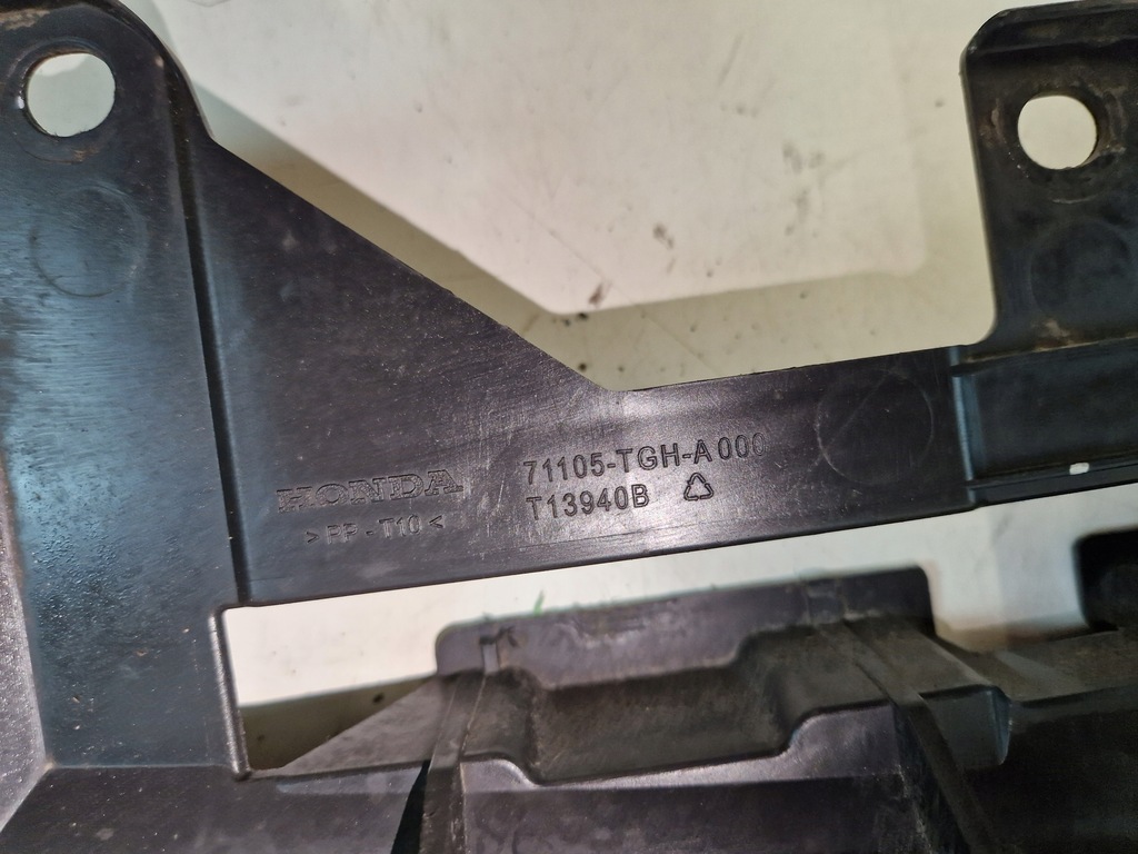 фото №7, Honda civic x type r плита защита pod бампер передний перед 71105-tgh-a000