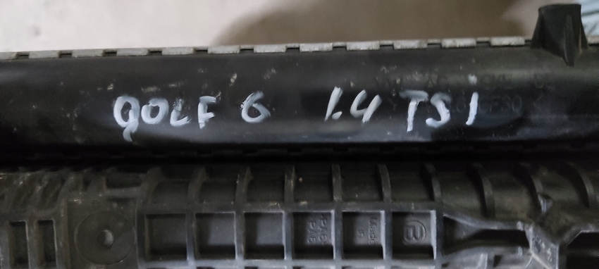 фото №6, Golf vi 1.4tsi комплект радіатор