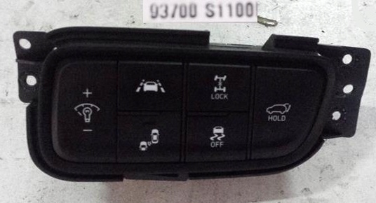 фото №1, Панель управление hyundai santa fe iv 93700-s1100