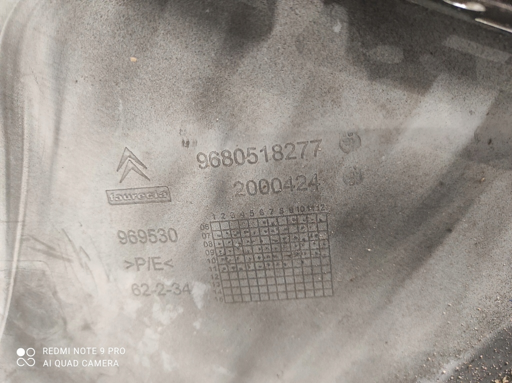 фото №12, Citroen оригинальный номер 9680518277 бампер