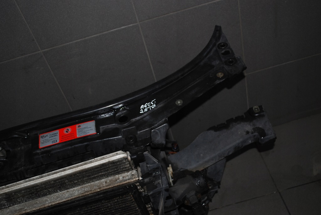 фото №6, Pas передній радіатор комплект audi a6 c5 2.5 tdi