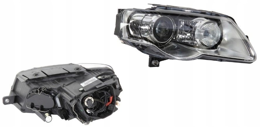 фото №1, Фара лампа правый vw passat b6 07-ксенон valeo