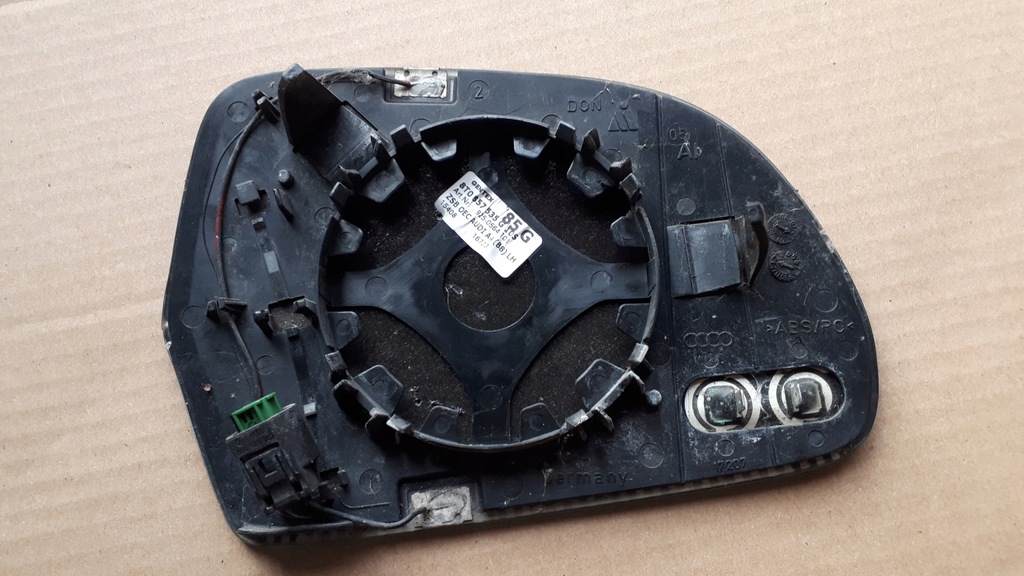 фото №8, A4 b8 вкладиш дзеркало фотохромний правий s4 b8 a5 s5