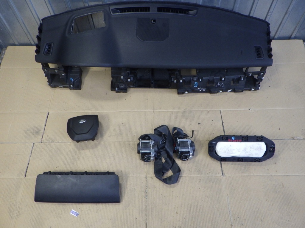 фото №1, Консоль приборная панель подушки безопасности ремни discovery sport l550