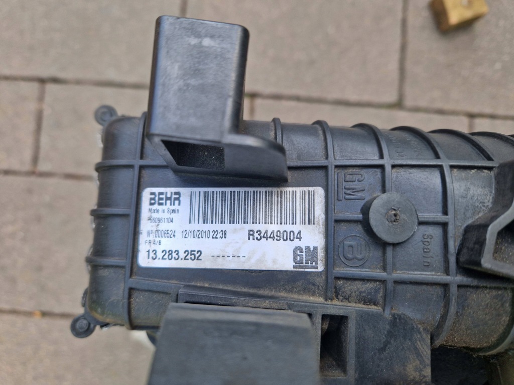 Opel meriva b 1.3 cdti комплект радиатор с вентилятор 10-2017 Доставка