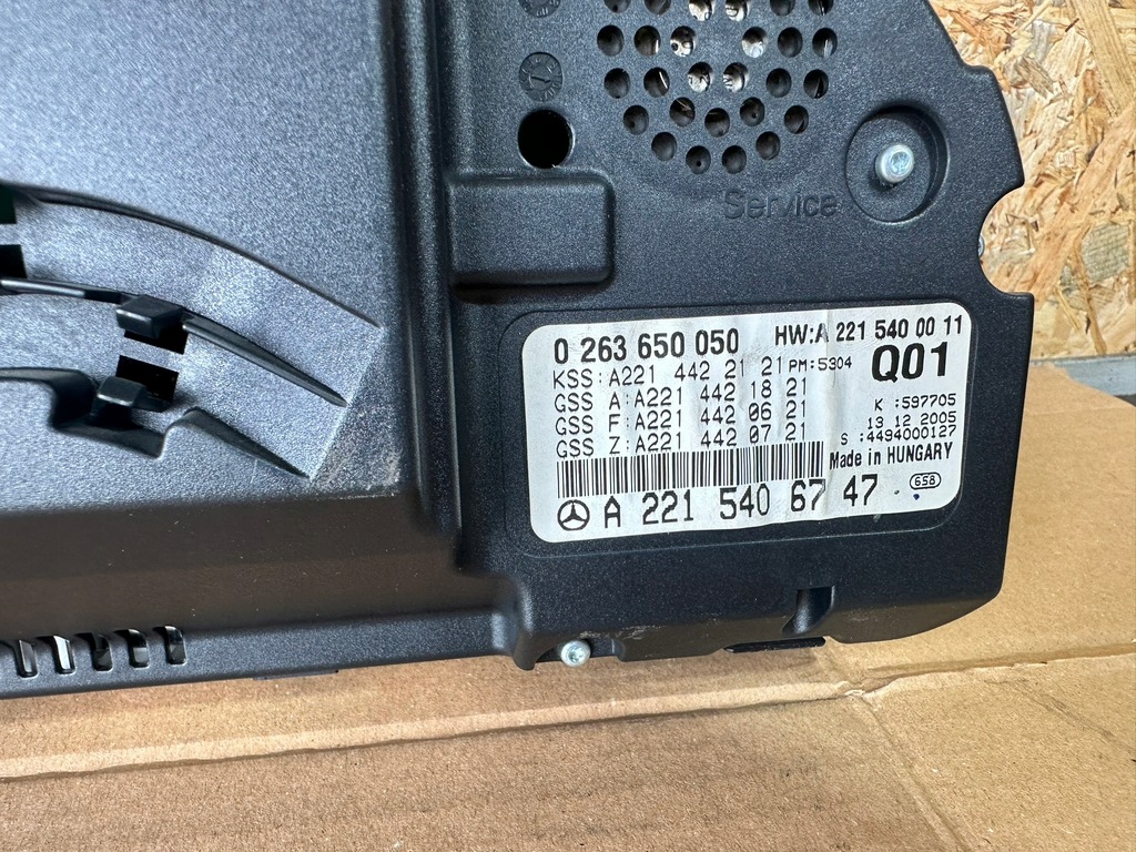 фото №8, Счетчик, приборная панель, приборы, спидометр mercedes s klasa w221 бензин