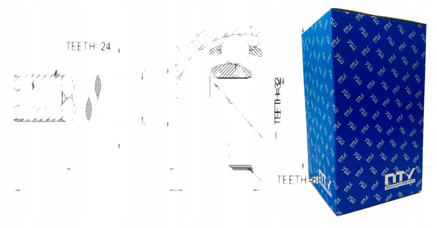 фото №1, Nty npz-lr-011 набор шарнир, wał приводной