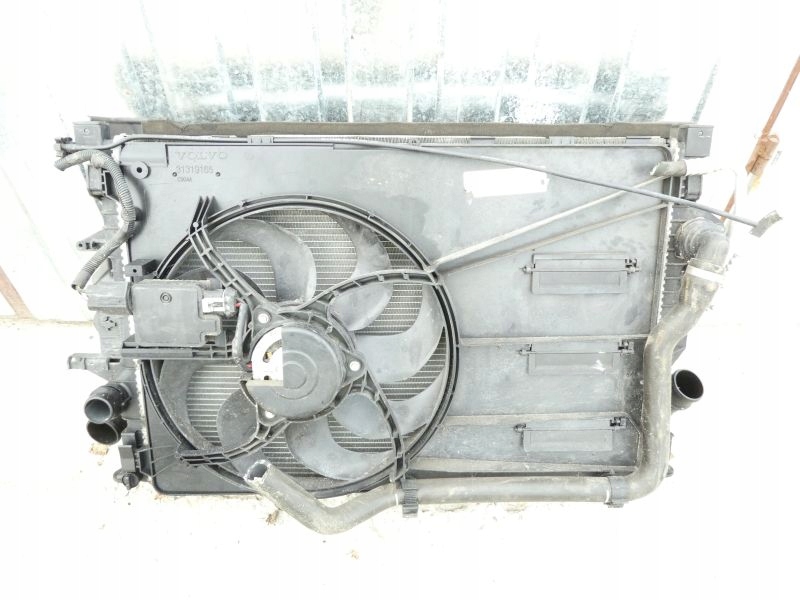 фото №5, Volvo v40 ii 1.6 d2 радиатор вентилятор радиатор