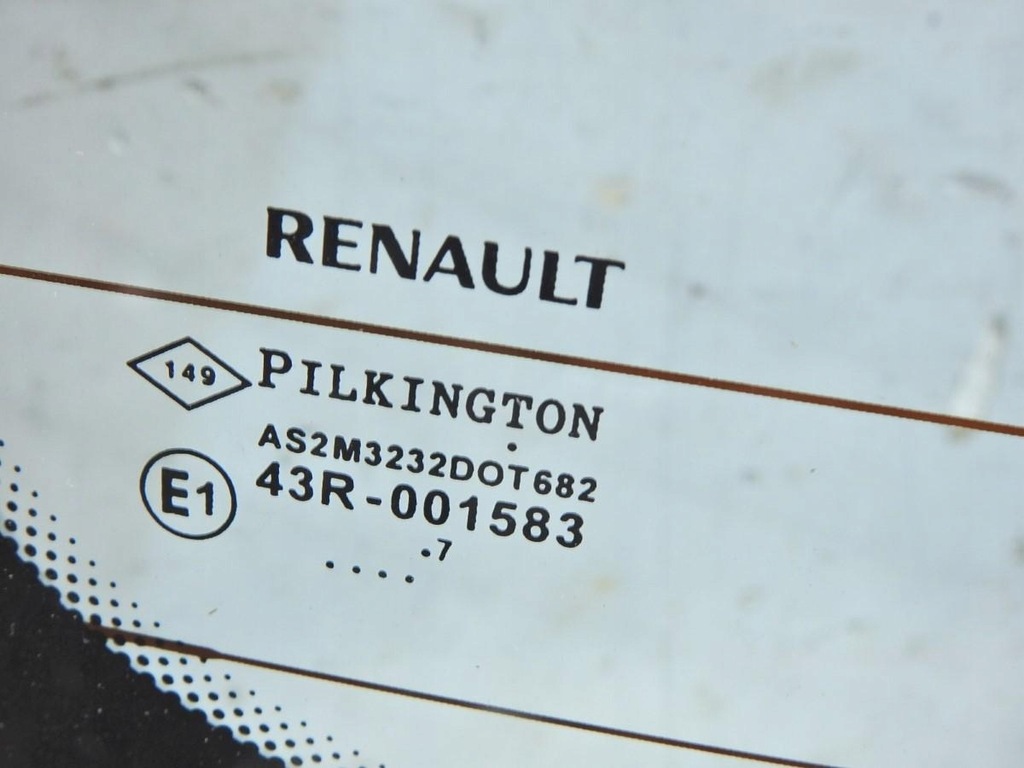 фото №3, Крышка багажника задняя стекло ted69 renault twingo ii