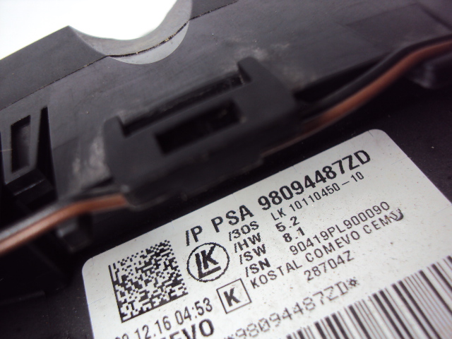 фото №8, Переключатель комбинированный peugeot 3008 ii 2016-