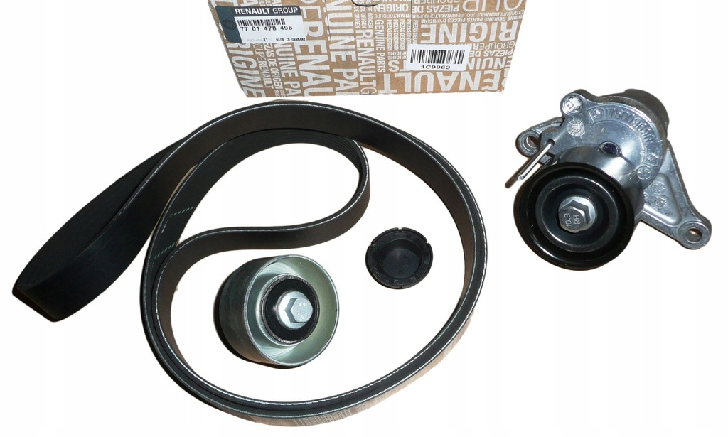 фото №1, Набір ремінь клиновий renault koleos 2.0 dci 7701478498 оригінал