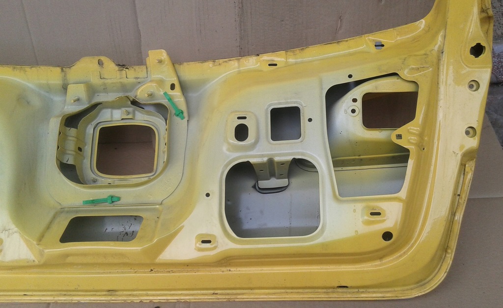 фото №15, Крышка багажника задняя задняя seat ibiza iii 6l 02-08 жёлтая ls1h