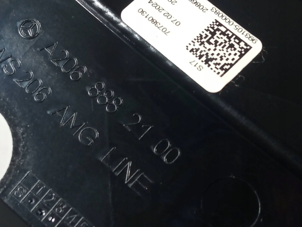 фото №8, Mercedes c w206 21- amg line решётка радиатора решётка радиатора бампера diamond black новый orygi