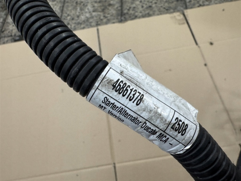 фото №6, Шланг электропроводка аккумулятор 2.2 m-jet movano fiat ducato 3 iii lift