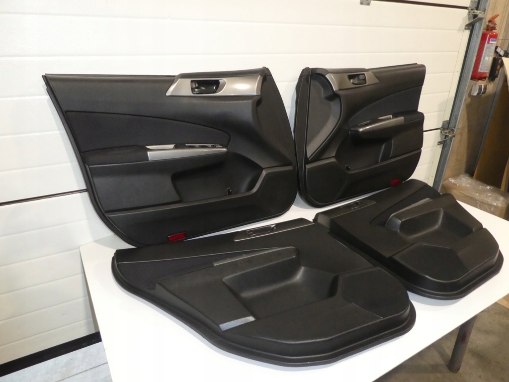 фото №3, Subaru forester iii обивка дверь обшивка перед задняя