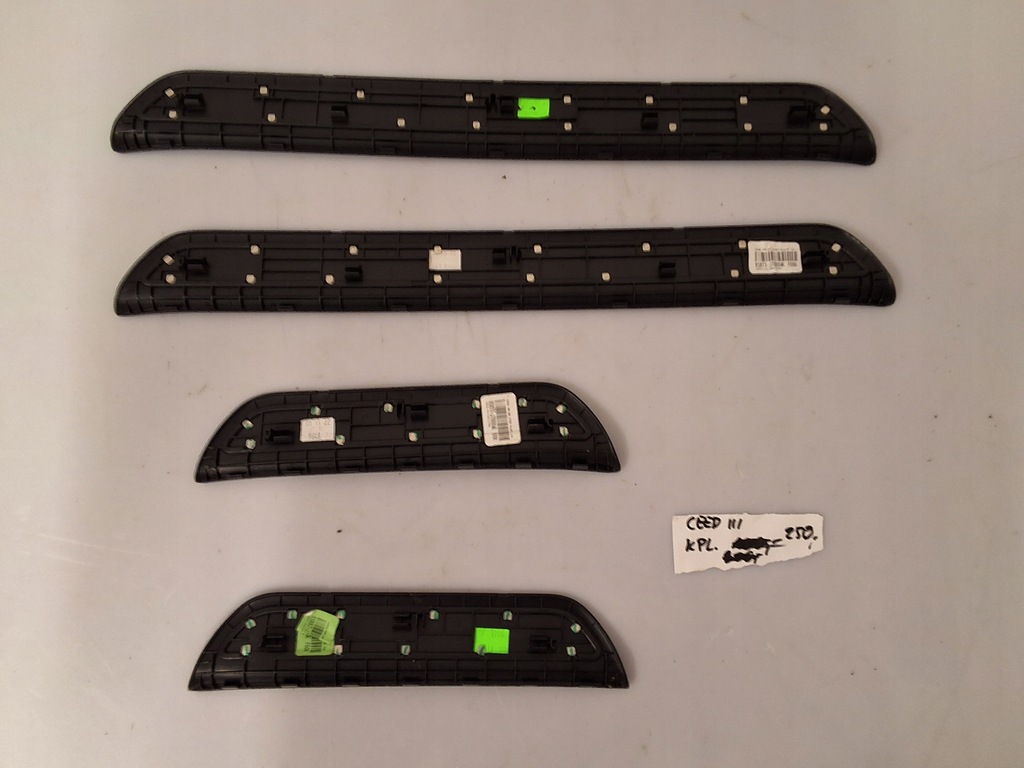 фото №8, Kia ceed iii 1.6 hev накладки накладки порогові комплект