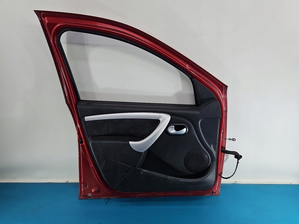 фото №15, Дверь перед левая водителя dacia sandero i 08-12 bordowy teb76