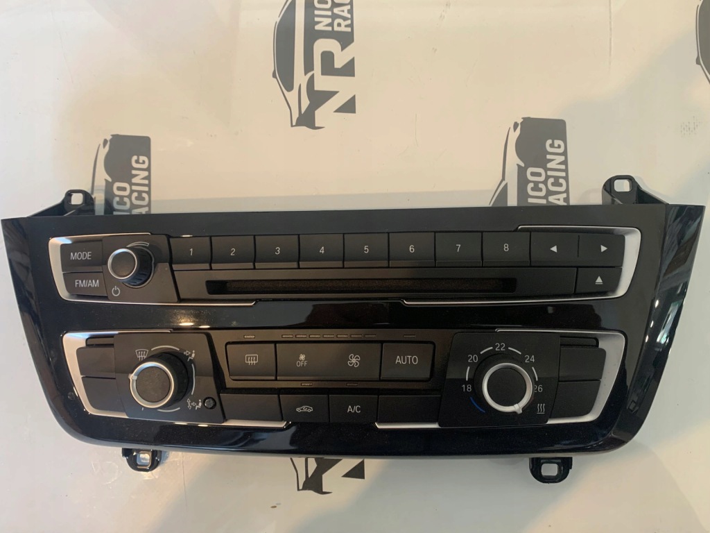 фото №1, Панель кондиціонера радіо bmw f20 f21 f22 f23 f87 f30 f31 f32 f34 f82 f83