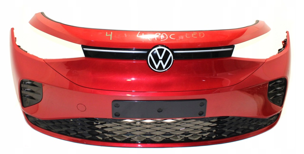 фото №1, Vw id.4 бампер передний 4 pdc led новый kompletny