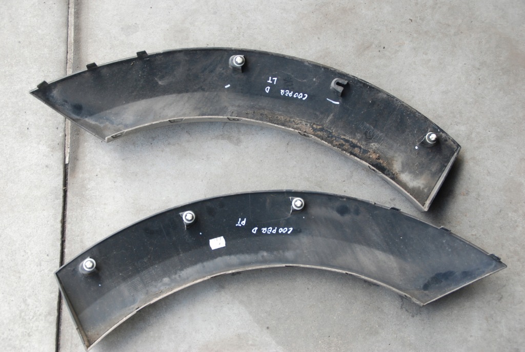 фото №3, Mini countryman f60 молдинг підкрилок l / p задня