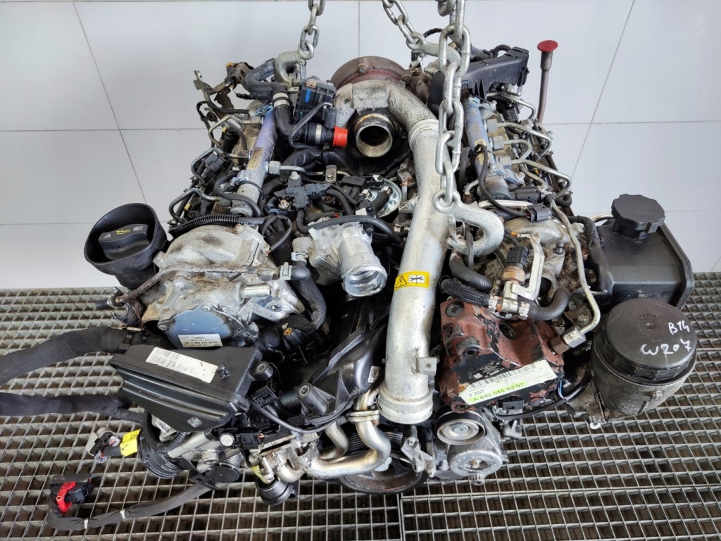 фото №10, Двигун kompletny обладнання 642836 mercedes 3.0cdi w212 w207 350cdi w204