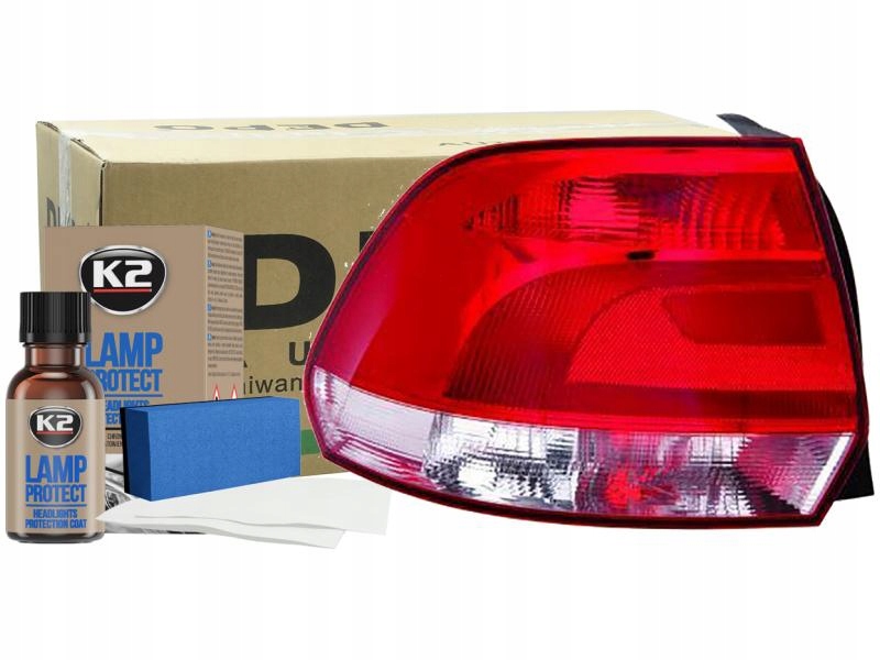 фото №1, Лампа задняя лампа ece.russian type. vw.pol '09-'10 / bulb type: py21w/p21w 2