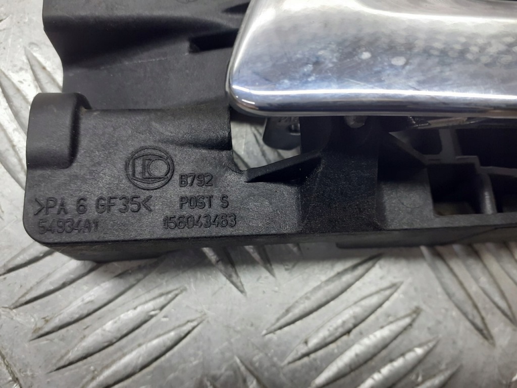 фото №3, Ручка левая задняя внутренняя alfa romeo 159 1.9 jtd 156043460