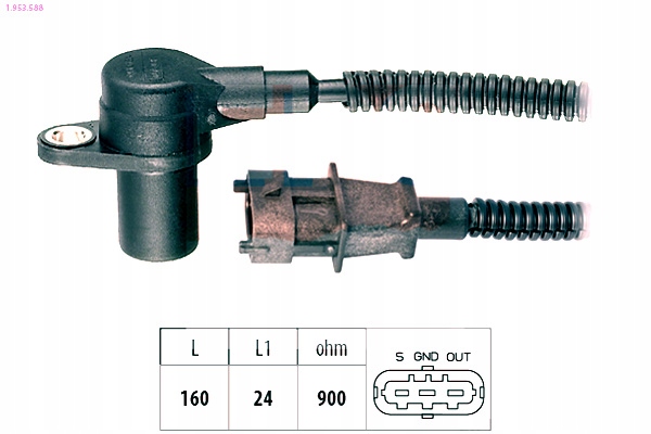 фото №2, Eps 1.953.588 генератор импульсов, wał коленчатый