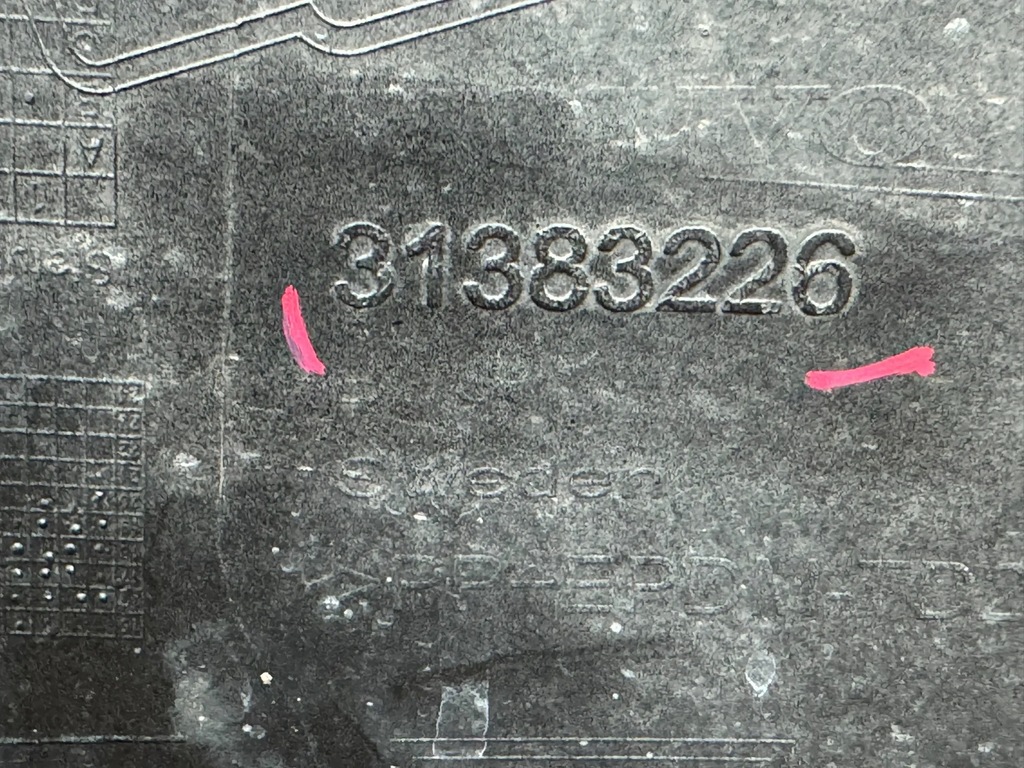 фото №11, Volvo v90 s90 16-20 бампер перед передний решётка левая хром