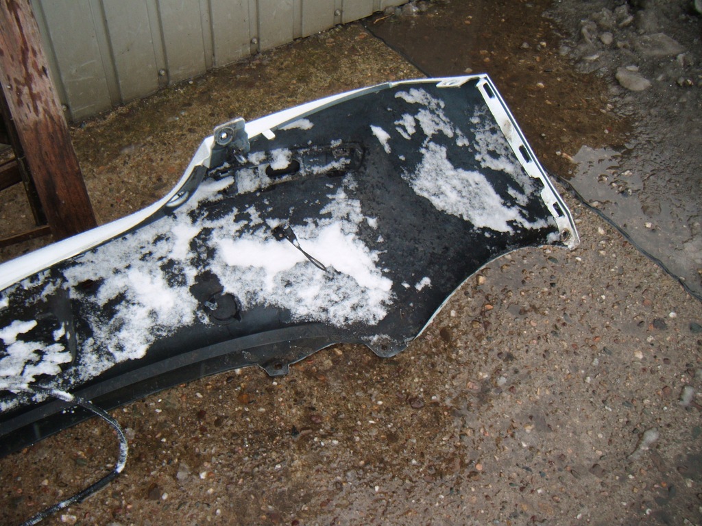 фото №9, Renault clio iii 3 05-09 3d бампер задняя przed liftem lak:0v369