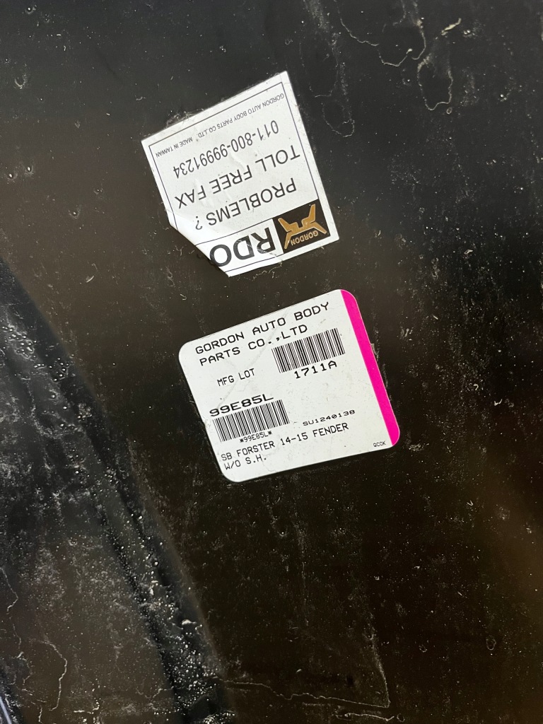 фото №7, Subaru forester 4 крыло передний левый 12-18r