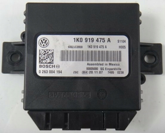фото №1, Seat leon ii 08 r модуль парктроник pdc 1k0919475a