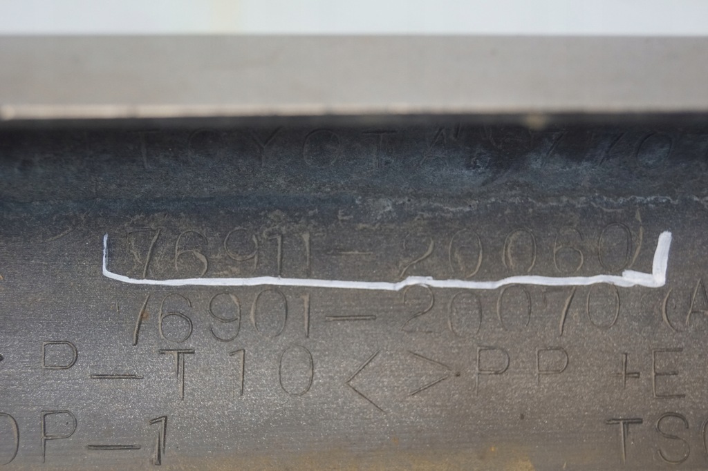 фото №12, Порог молдинг порог правая toyota celica vii 76911-20060