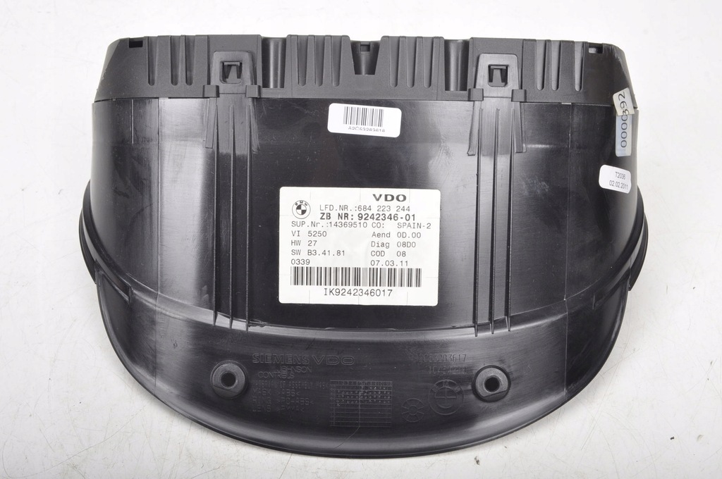 фото №6, Bmw e90 e91 lift 2.0 d лічильник прилади 9242346 eu