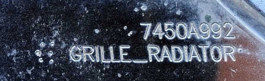 фото №9, Mitsubishi outlander iii решётка радиатора решётка радиатора 7450a992