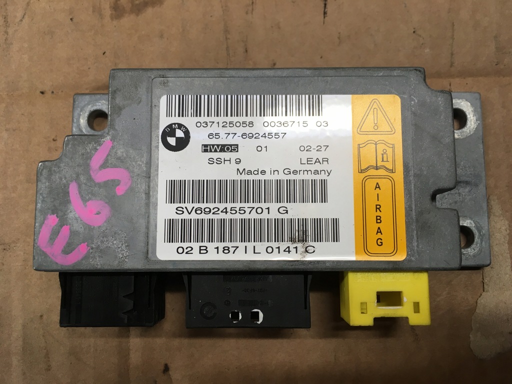 фото №1, Модуль подушка безпеки bmw e65 e66 6924557