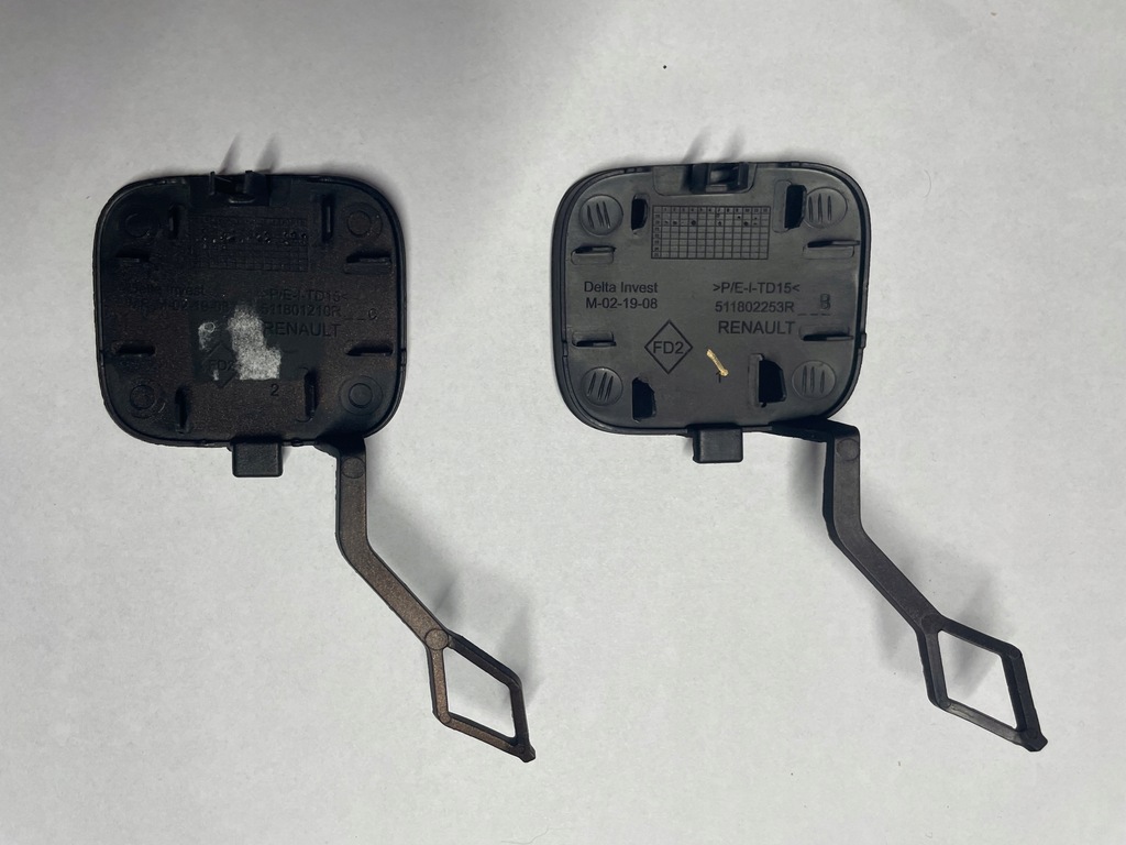 фото №11, Dacia sandero stepway iii 2020- заглушка фаркоп перед оригинал