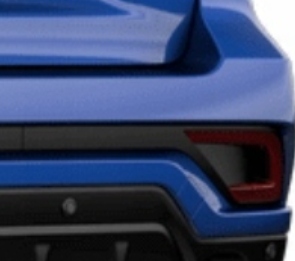 фото №7, Mitsubishi asx lift 17 - 19 відбивач з карбон w бампер задня правий оригінал