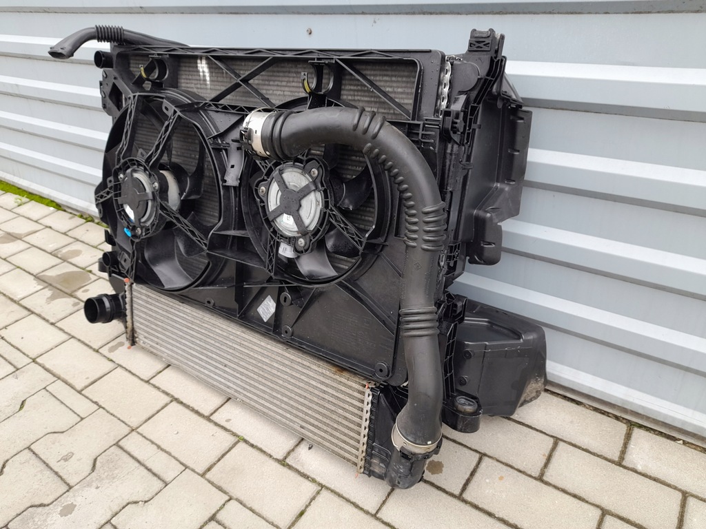 фото №8, Комплект радіатор радіатор вентилятор 1.6 dci opel vivaro b trafic iii 16r