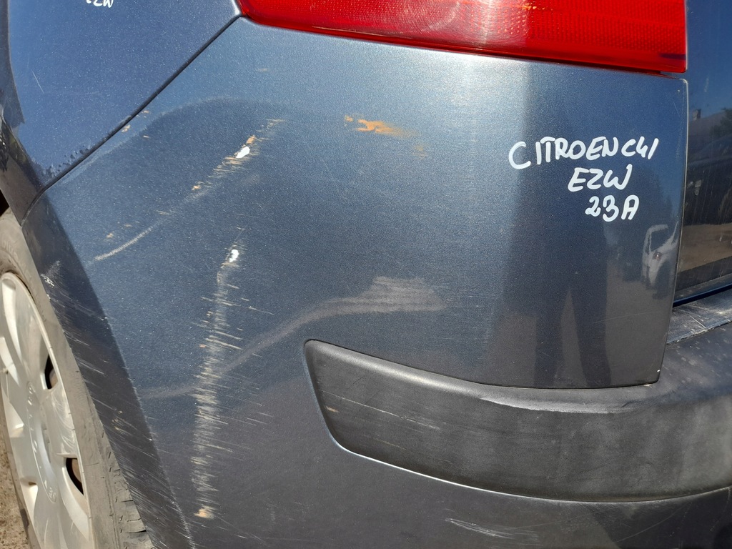 фото №12, Citroen c4 i бампер задняя задний задний ezw